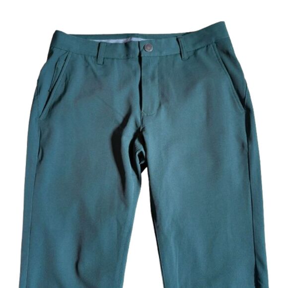 Bonobos Golf Justin Rose Highland Tour Pants Marine Blue Slim Trouser Size 30x30 - Picture 3 of 9